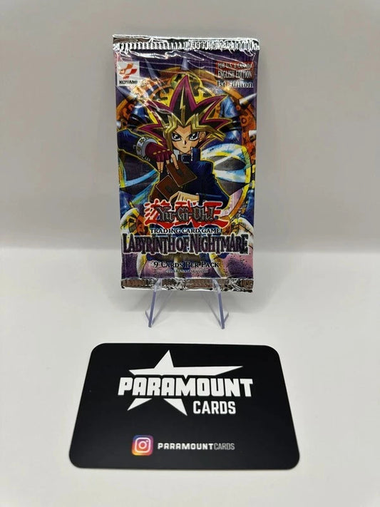 Yu-Gi-Oh! Labyrinth Of Nightmare 1st Edition - Booster Pack